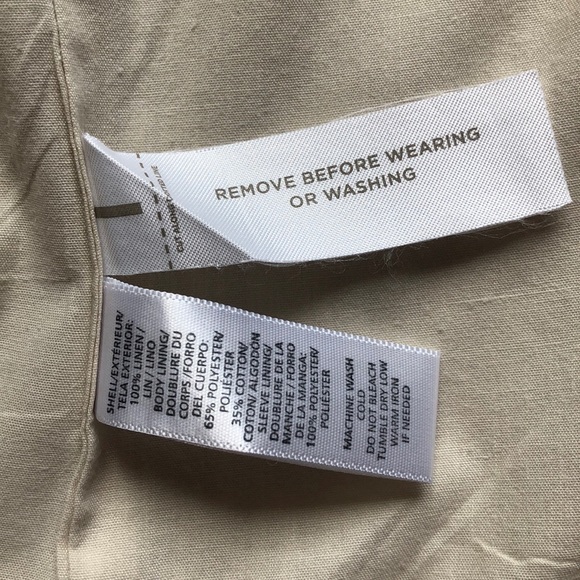 Anne Taylor LOFT Linen Collarless Jacket - Picture 8 of 14